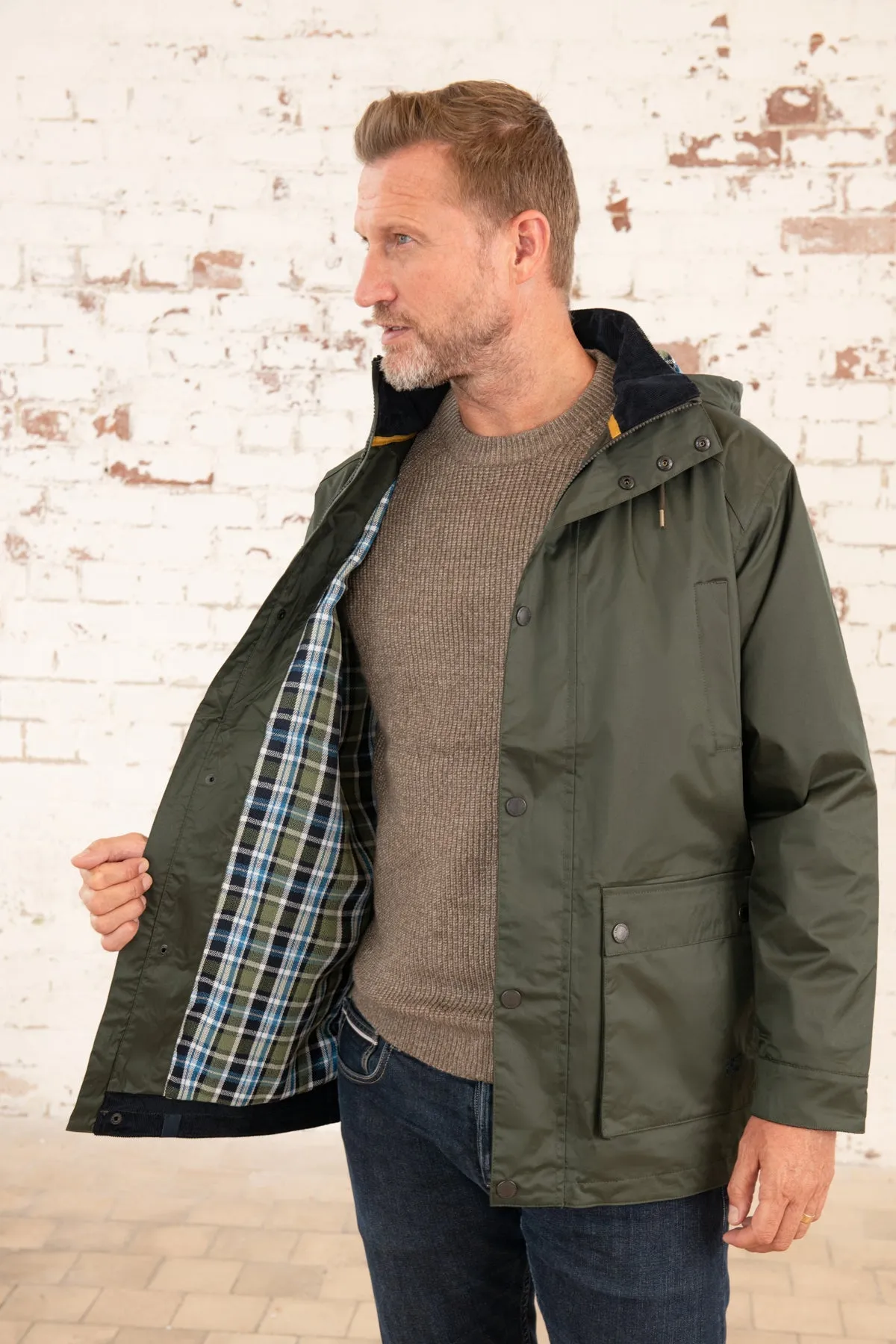 Oxford Raincoat - Hunter Green