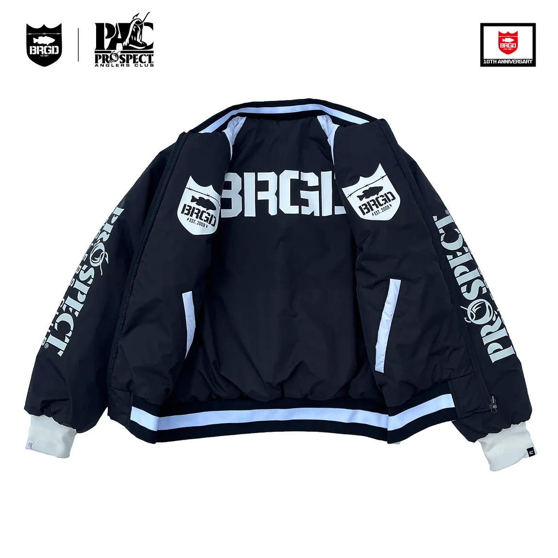 PAC × BASS BRIGADE REVERSIBLE WEATHERPROOF SOUVENIR JACKET