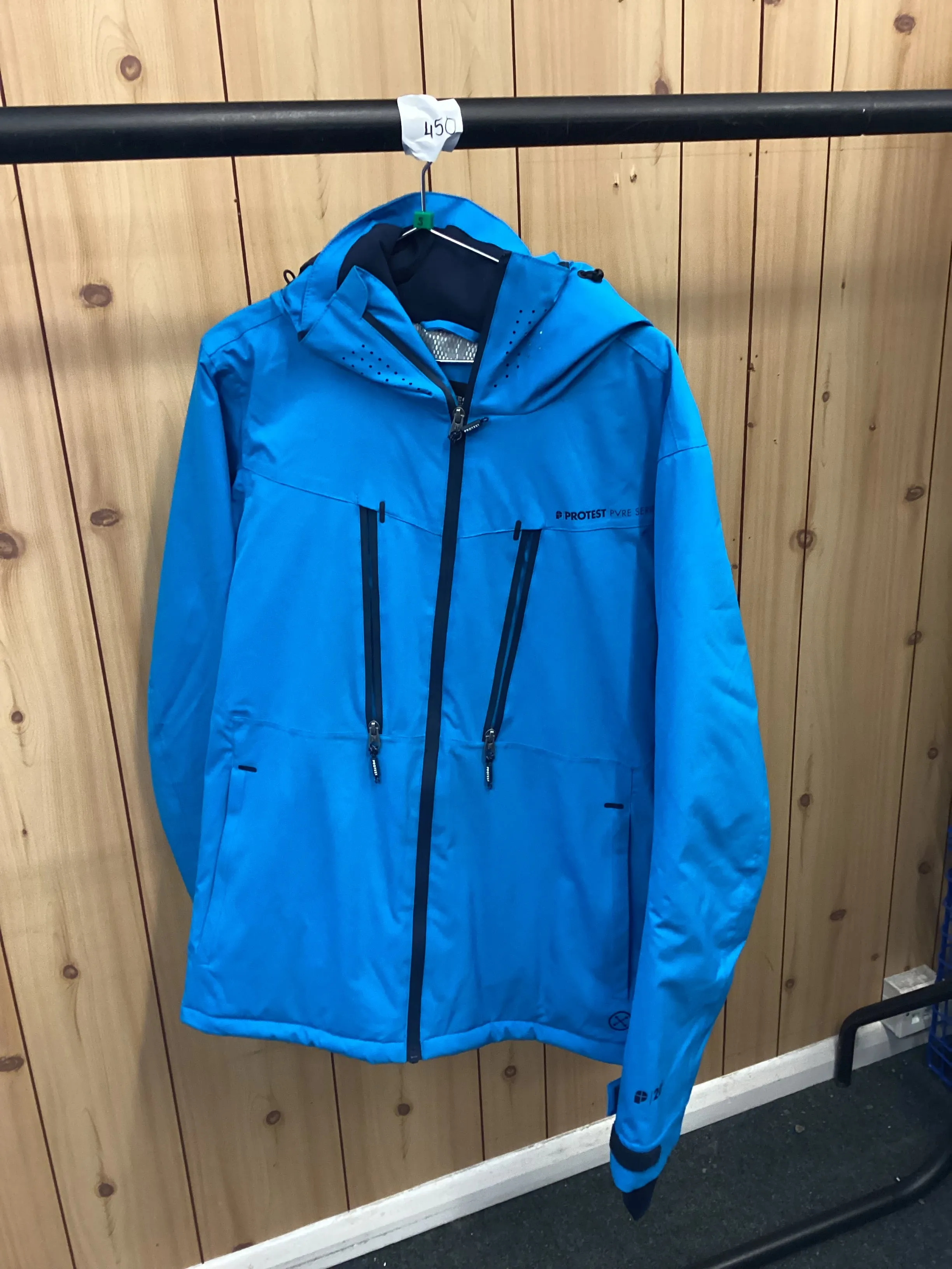 Pre-Loved Protest Prttimo Mens Snow Jacket (450) S Marlin Blue: Grade B