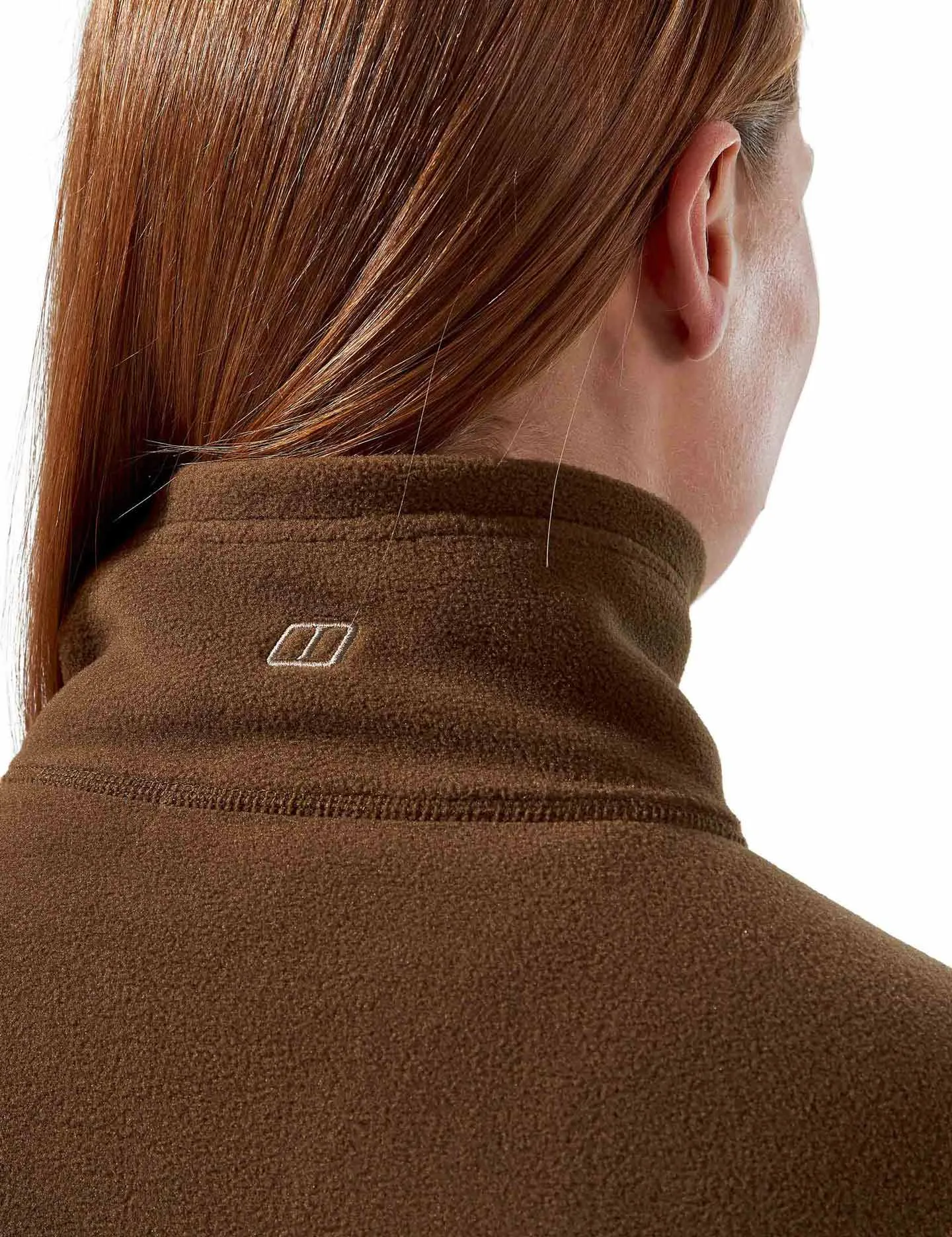 Prism 2.0 Micro Half Zip Fleece - Bark Brown