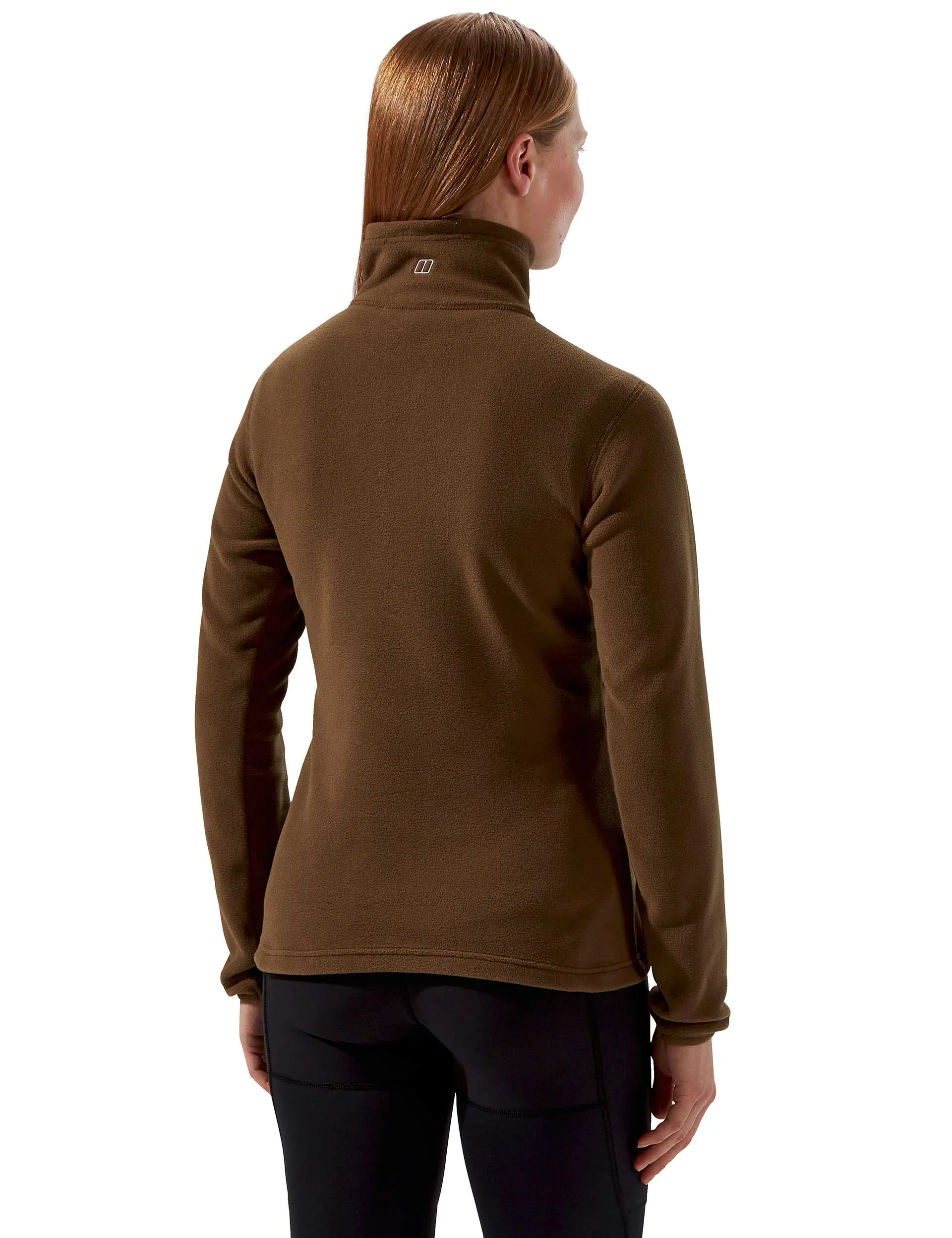 Prism 2.0 Micro Half Zip Fleece - Bark Brown