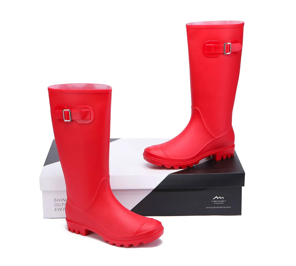 Rainboots ,Tall Gumboots Women Veronica With Wool Insoles