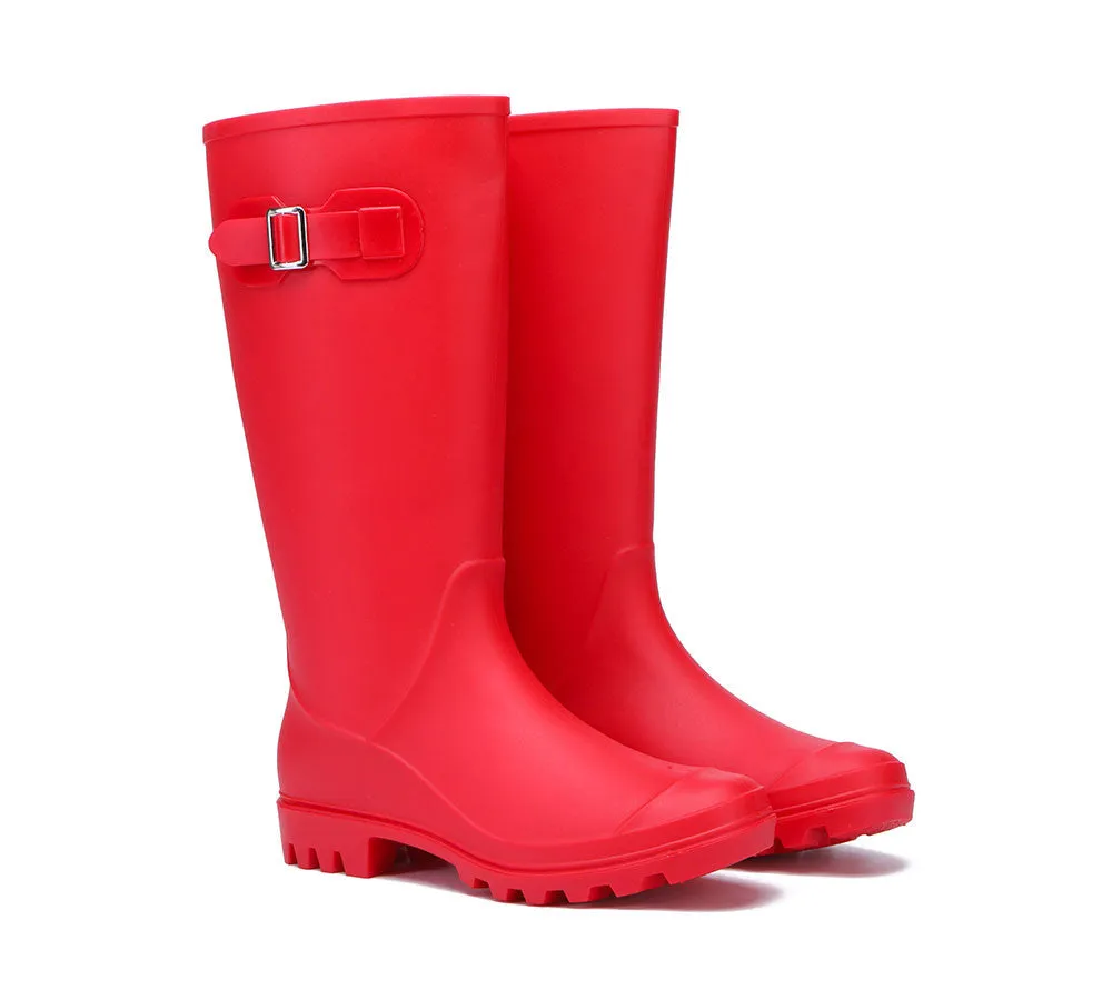 Rainboots ,Tall Gumboots Women Veronica With Wool Insoles