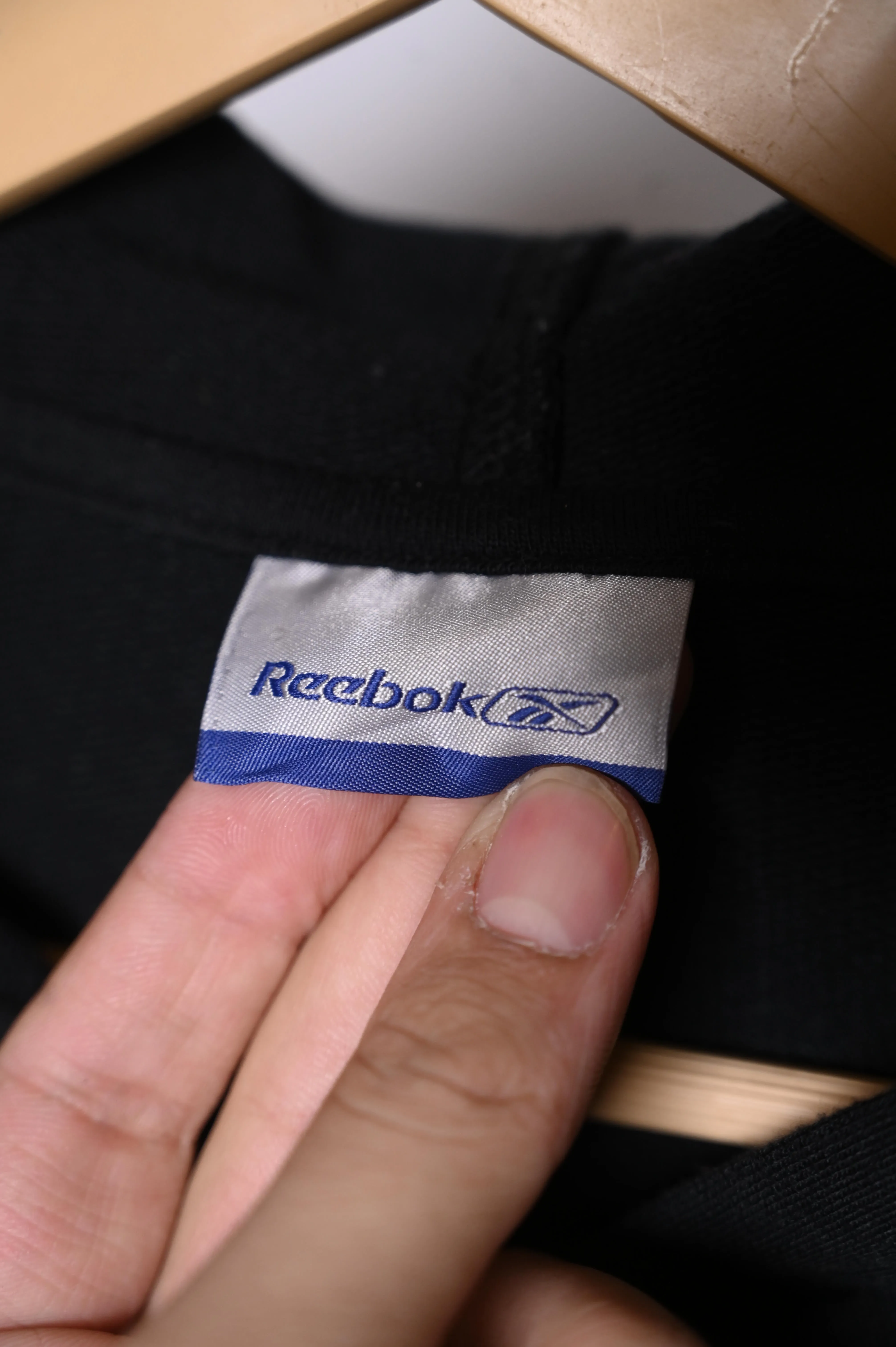 Reebok Black Sport Hoodie - Medium