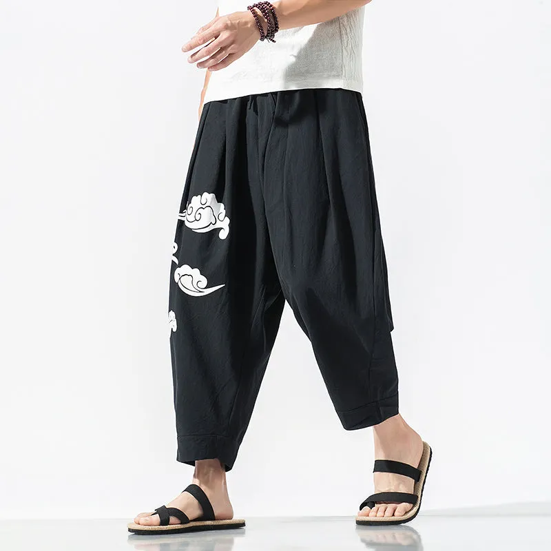 Relaxed kumo harem pants