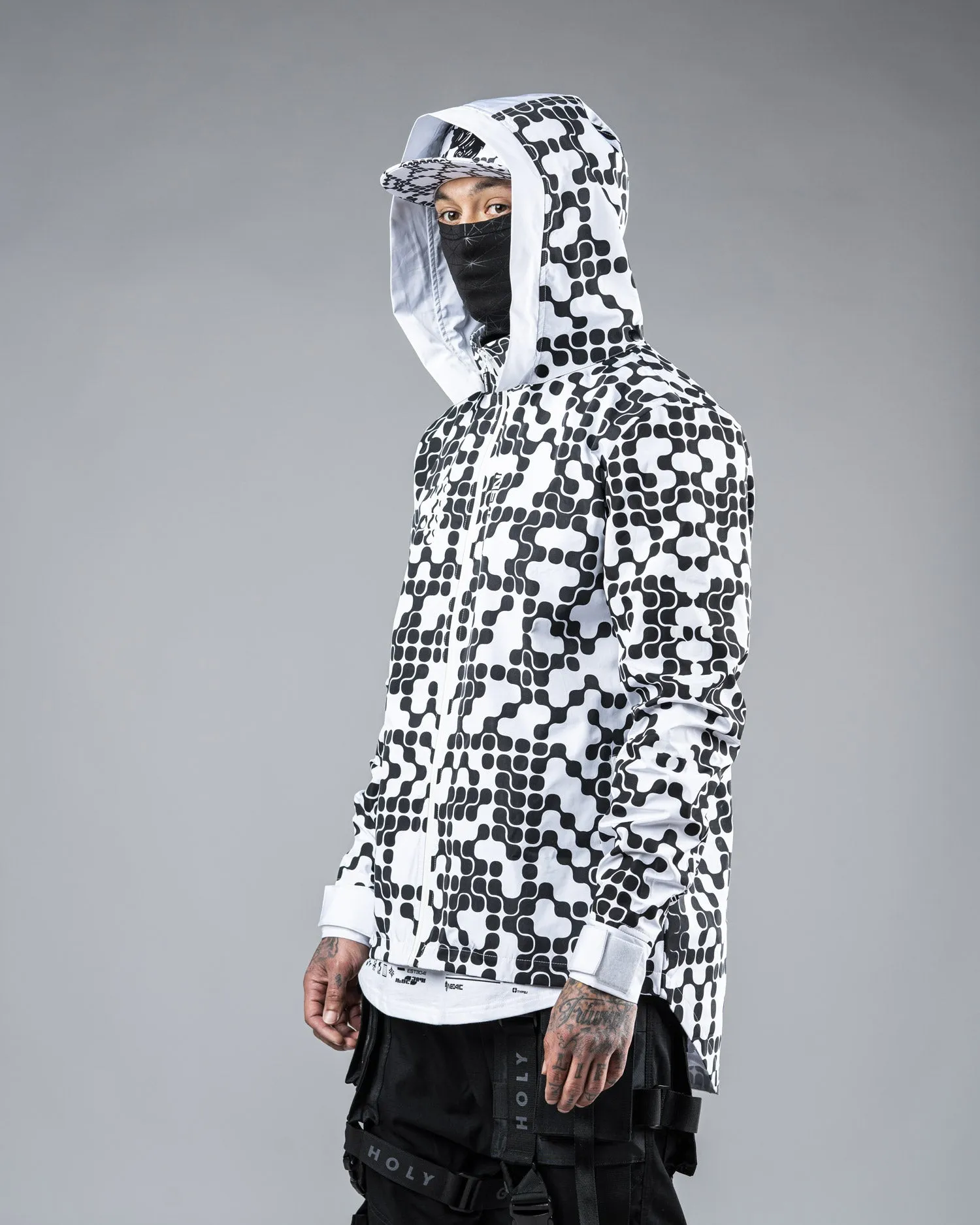 RIZEYA Windbreaker ( White )