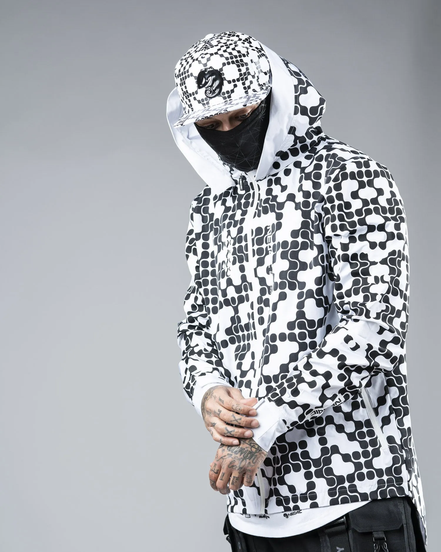 RIZEYA Windbreaker ( White )