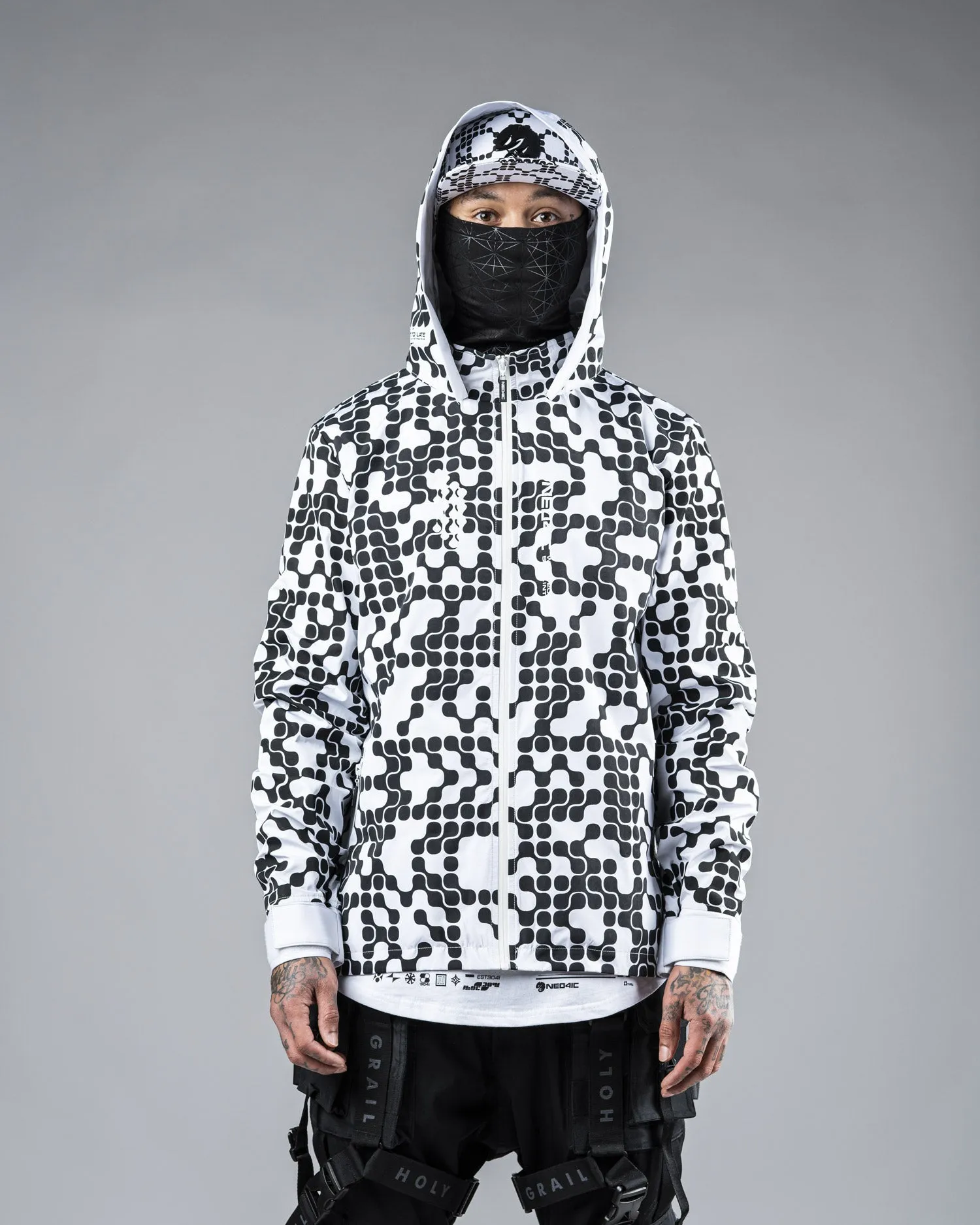 RIZEYA Windbreaker ( White )