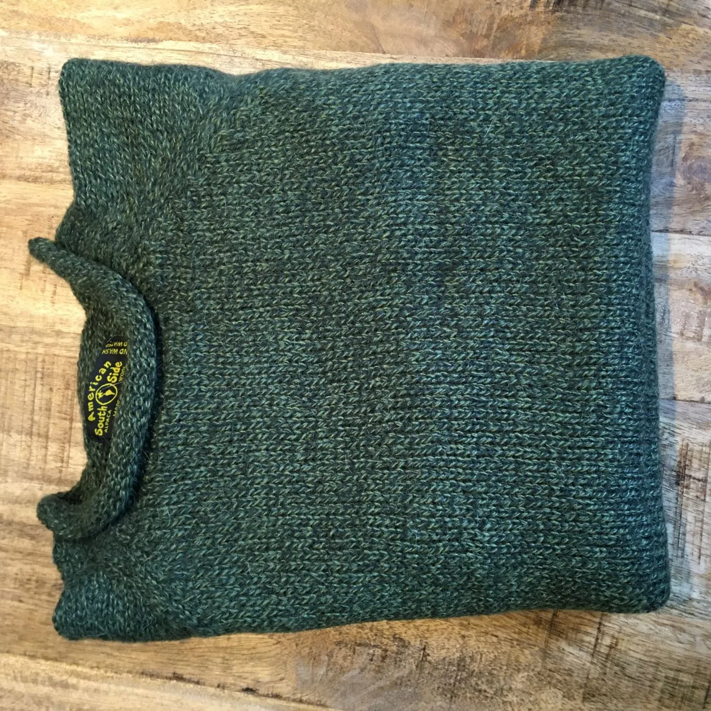 Roll Neck Alpaca Sweater