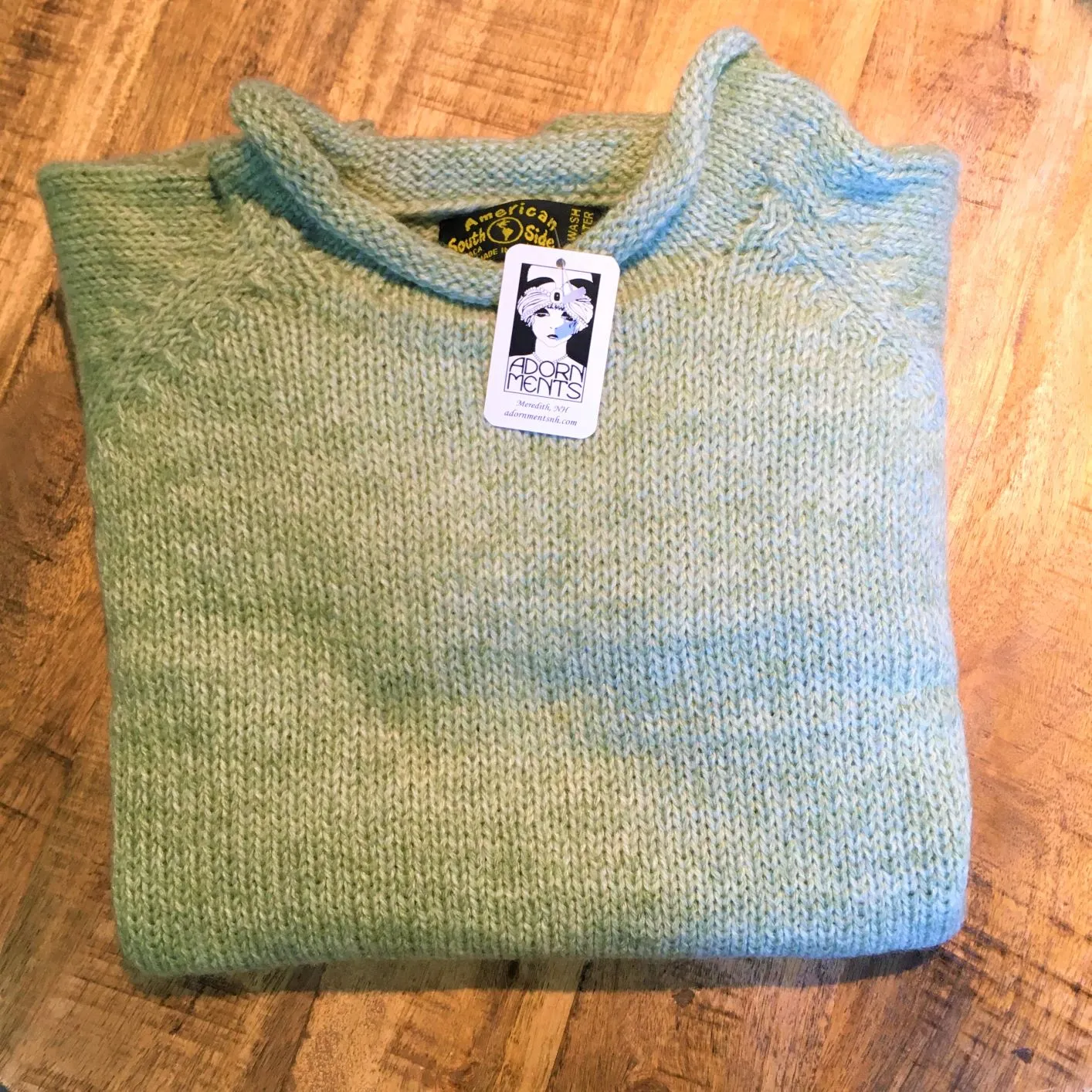 Roll Neck Alpaca Sweater