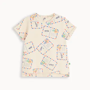 Santorini - Postcard Jersey Baby & Kids T-Shirt