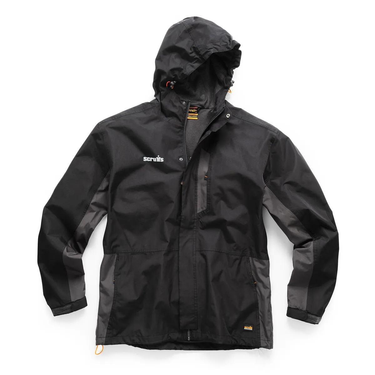 Scruffs Worker Jacket Graphite Orange