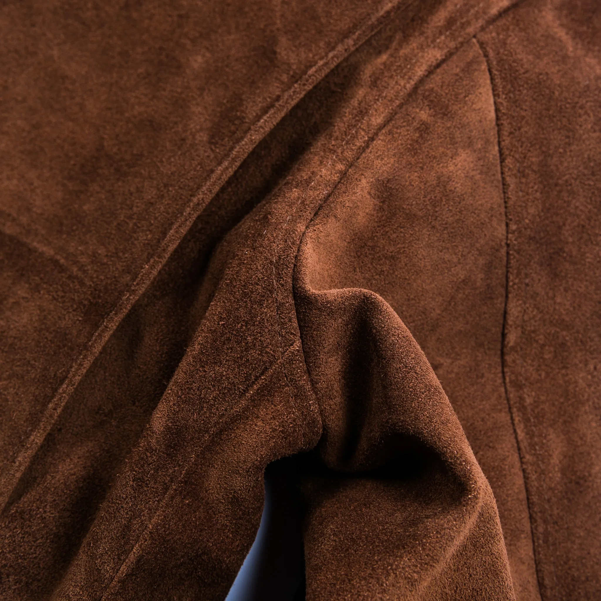 The Moto Jacket in Tobacco Weatherproof Suede