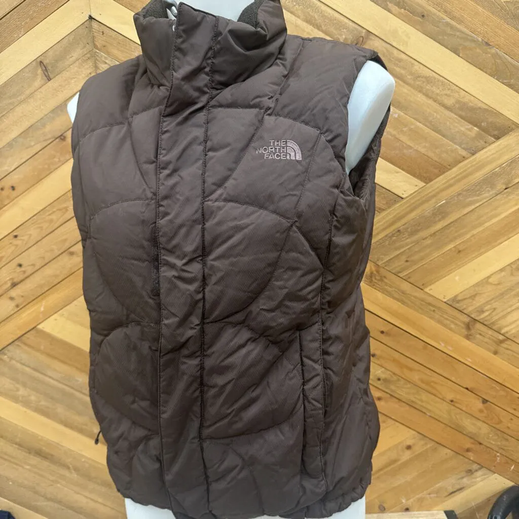 The North Face - Women's 600-Fill Down Vest - MSRP comp $310: Brown-women-MD