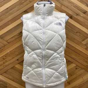 The North Face - Women's Down Vest - MSRP $200: White-women-SM