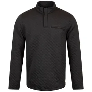 Transatlantic Quarter Zip Mid Layer Black - 2024