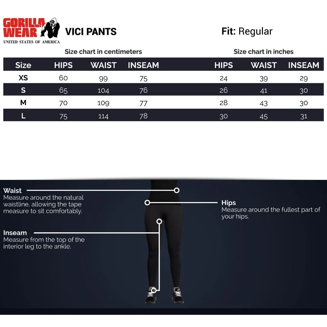 Vici Pants -Anthracite