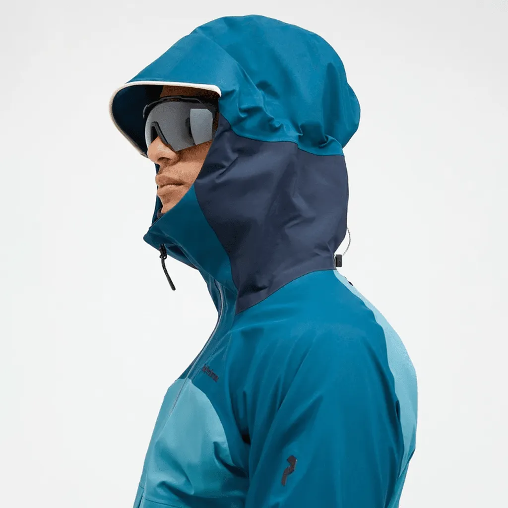 Vislight Gore-Tex® C-Knit 3L jacket - Infinity teal / Hydro fresh / Salute blue