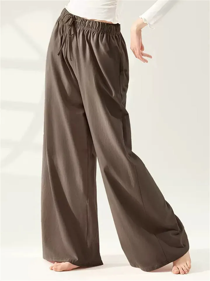 Women's Relaxed Wide Leg Classical Dance Pants